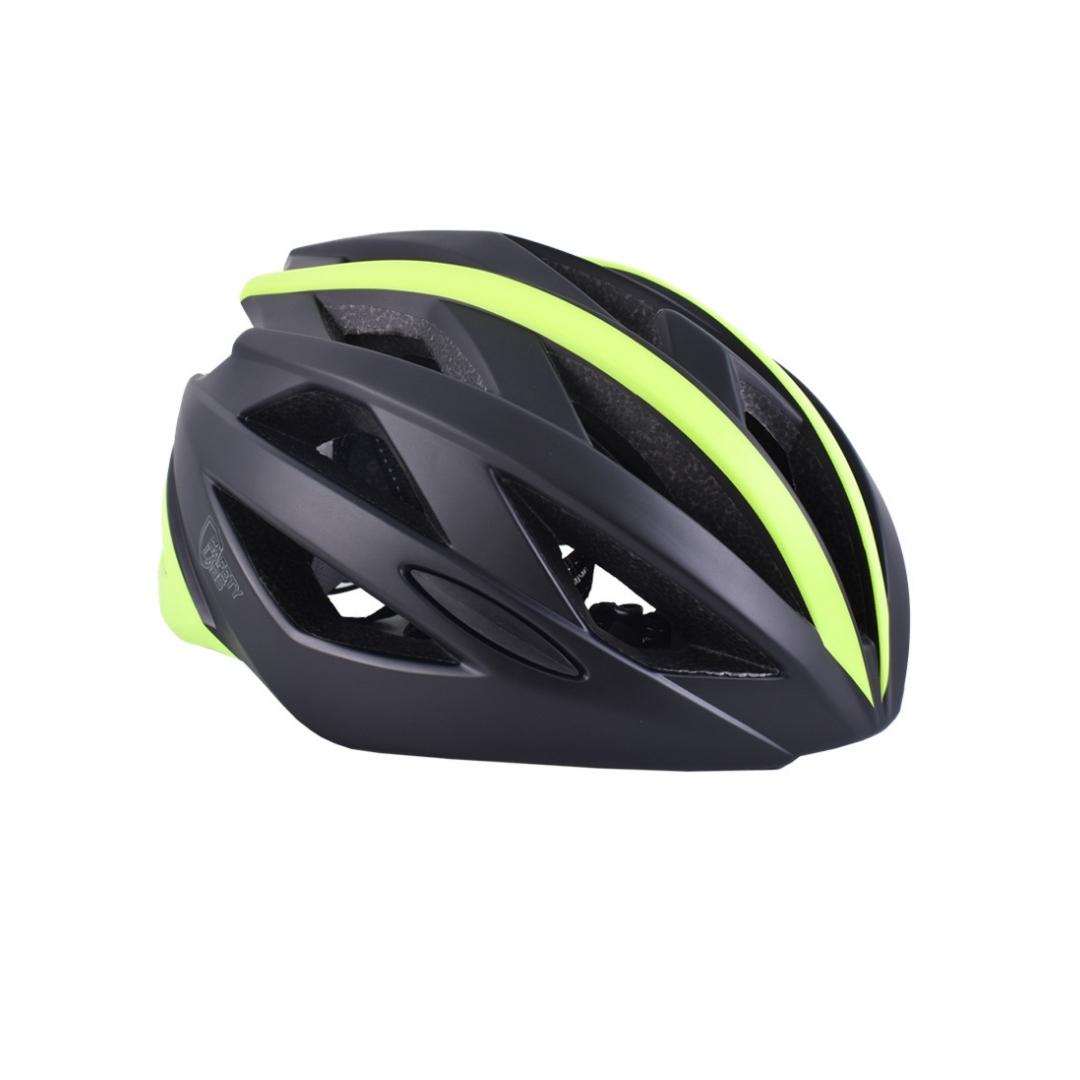 Matte black cycling outlet helmet