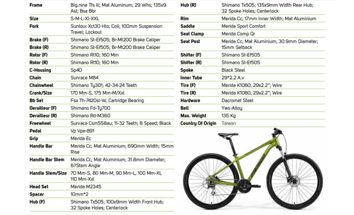 Xxl 2024 mountain bike